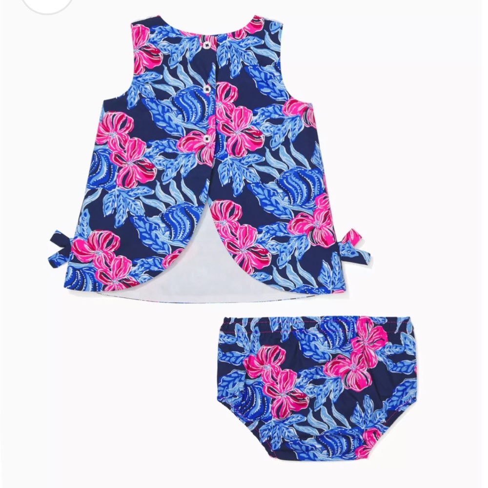 NWT Lilly Pulitzer baby Shift dress with bloomers. - Picture 2 of 8